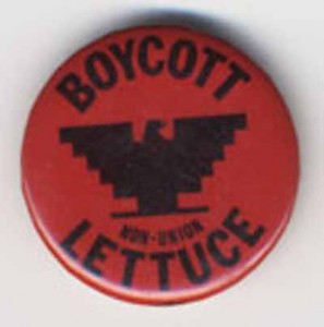 Boycott Non Union Lettuce