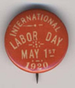 International Labor Day May 1st 1920