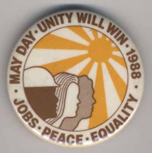 May Day Unity Will Win 1988 Jobs Peace Equality