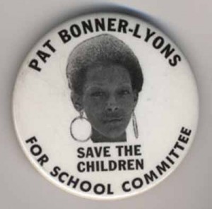 Pat Bonner Lyons For School Committee Save the Children